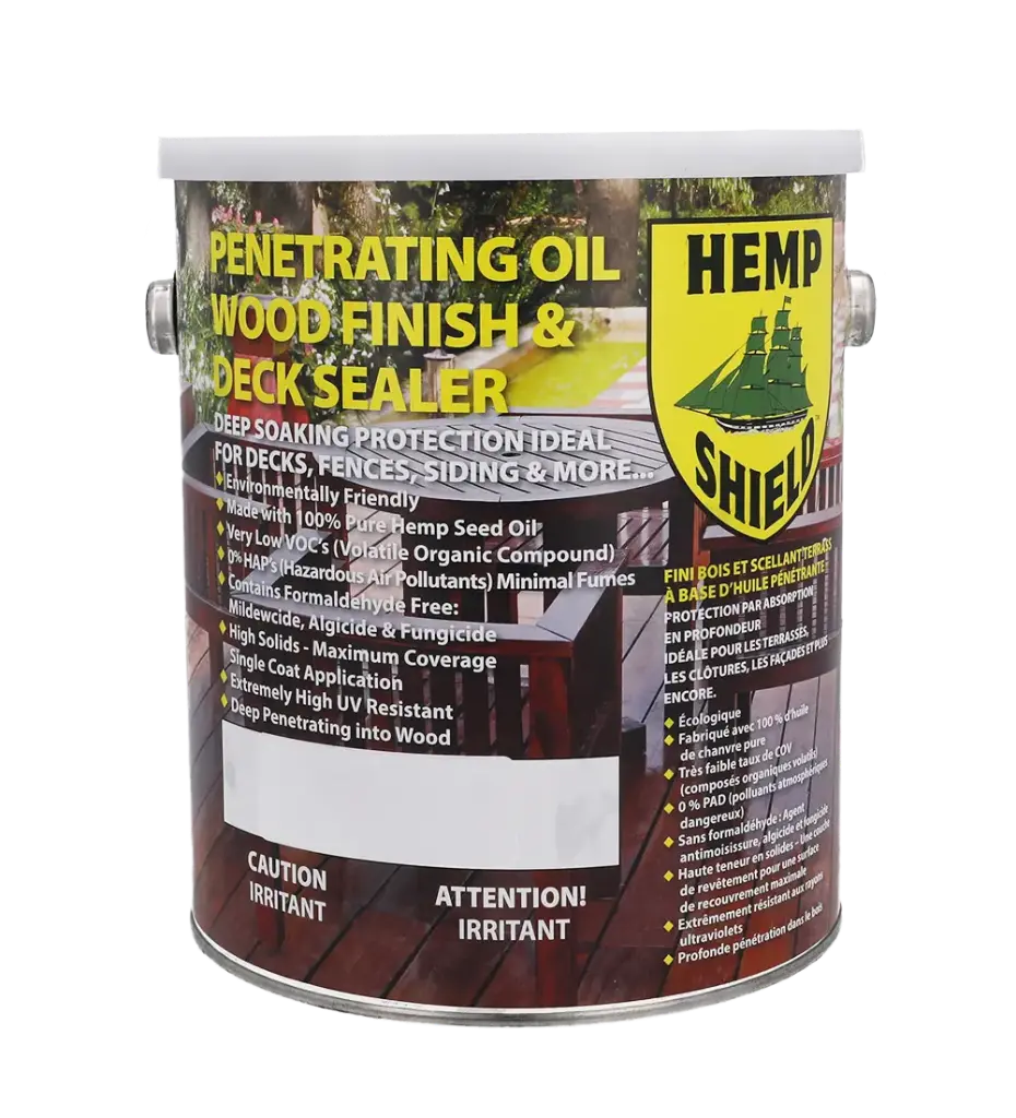 Hemp Shield Wood Deck Sealer